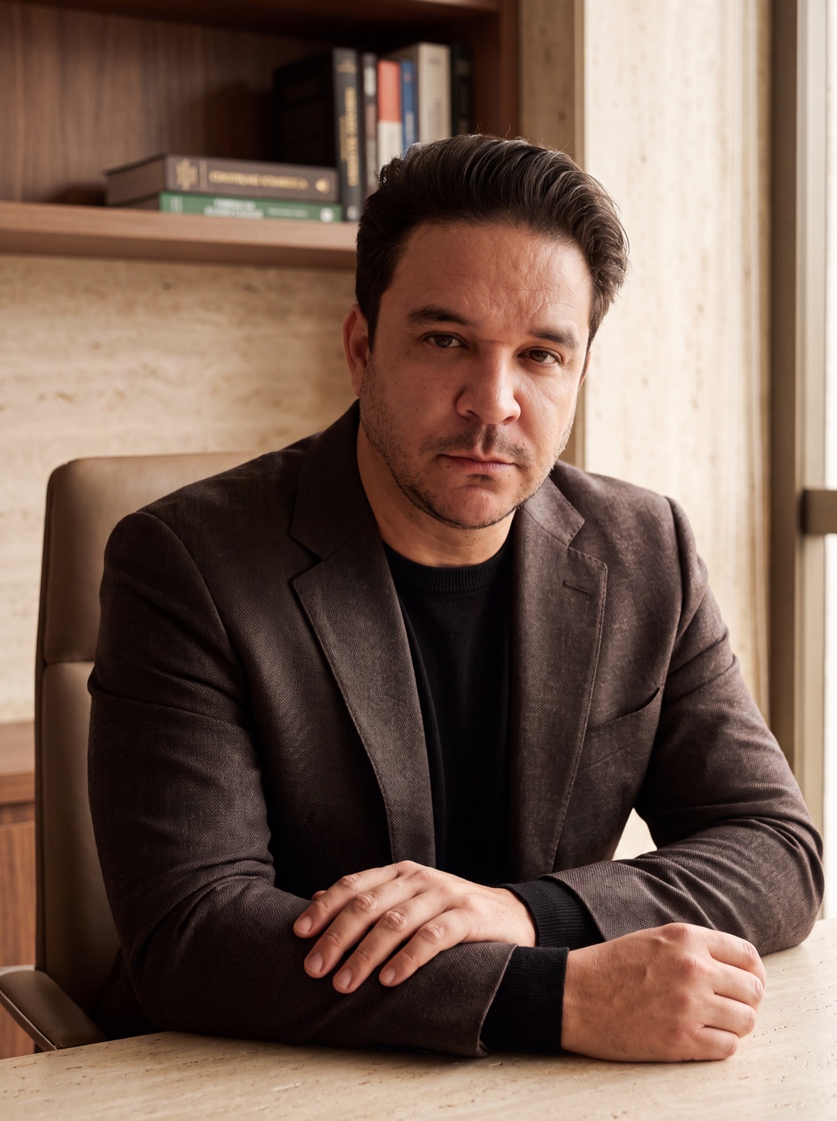 Flávio Torrecillas, supervisor clínico do programa, no consultório da Clínica FT em Belo Horizonte